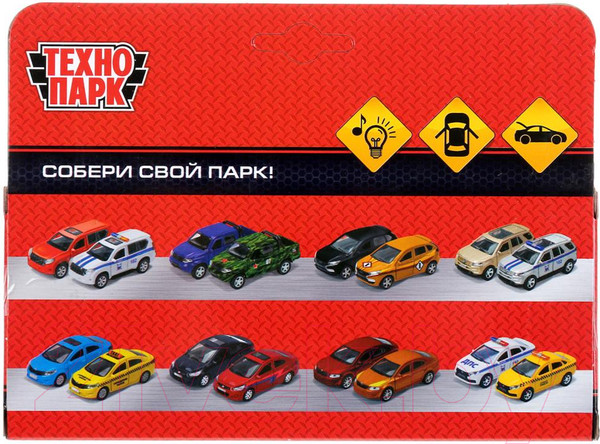 Изображение товара Автомобиль игрушечный Технопарк Hummer H2 Полиция / HUM2-12SLPOL-WH