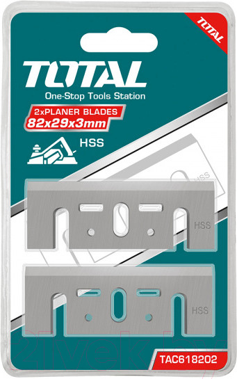 Изображение товара Нож для электрорубанка TOTAL TAC618202 (2шт)