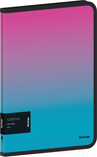 Изображение товара Папка для бумаг Berlingo Radiance / ZF4_A4002 (розовый/голубой)