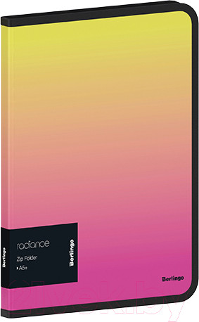 Изображение товара Папка для бумаг Berlingo Radiance / ZF5_A5001 (желтый/розовый)