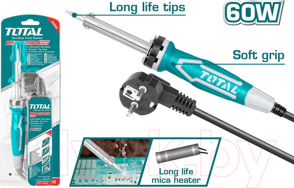 Изображение товара Паяльник электрический TOTAL TET1606