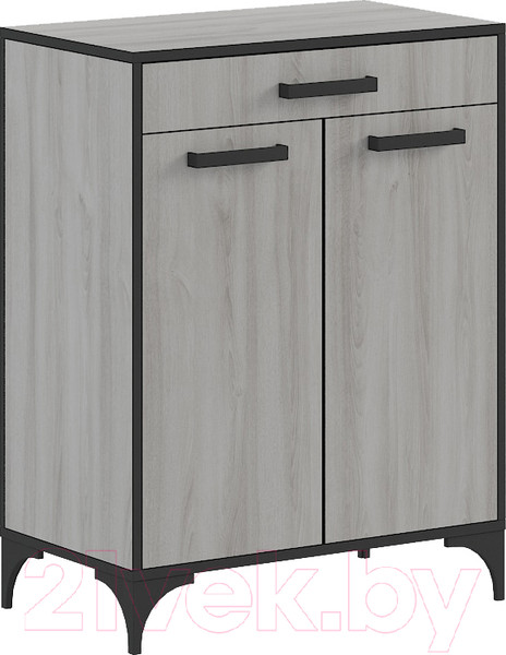 Изображение товара Тумба в прихожую Genesis Мебель Энтер Loft с ящиком (сосна белая)