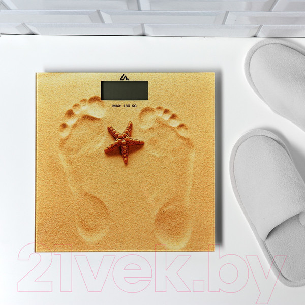 Изображение товара Напольные весы электронные LuazON Home Песок LVE-005 / 2580580