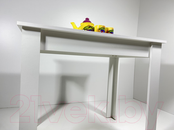 Изображение товара Обеденный стол Genesis Мебель 90x60x76 (белый)