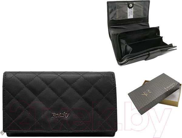 Изображение товара Портмоне Cedar Rovicky / R-RD-21-GCL-Q-3943 (черный)