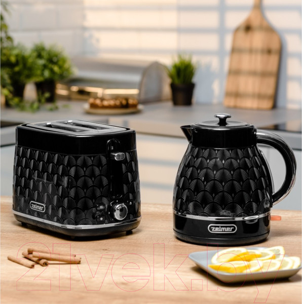 Изображение товара Электрочайник Zelmer ZCK7640 (черный)