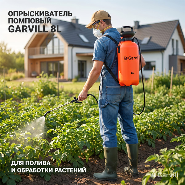 Изображение товара Опрыскиватель помповый Garvill 8L