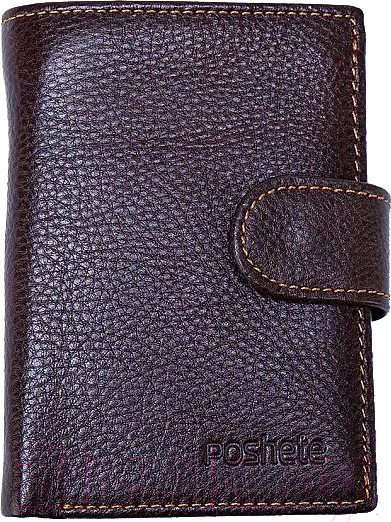 Изображение товара Портмоне Poshete 846-80125-DBW (коричневый)