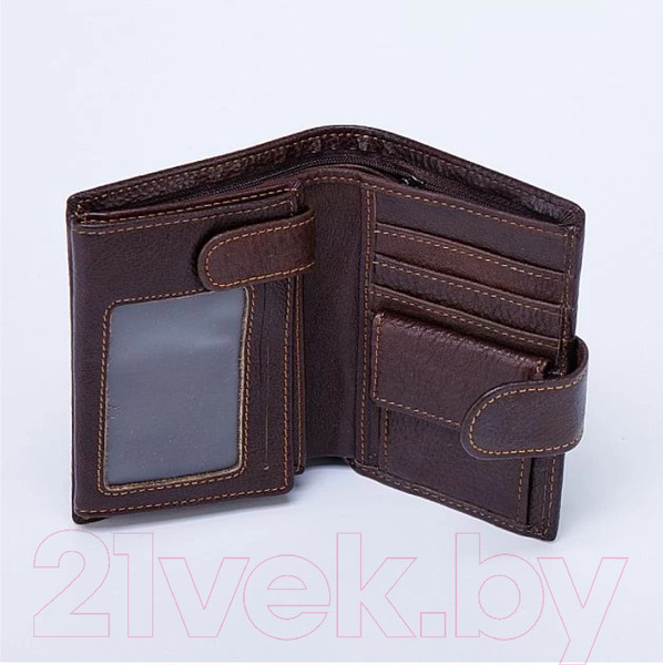 Изображение товара Портмоне Poshete 846-80125-DBW (коричневый)