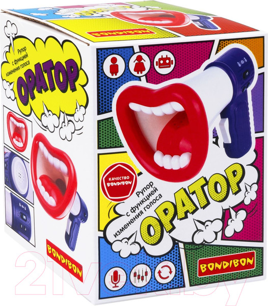 Изображение товара Интерактивная игрушка Bondibon Функция изменения голоса / ВВ5759 (фиолетовый)