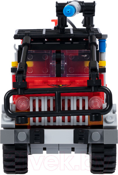 Изображение товара Конструктор Bondibon Пожарная Служба. Пожарная машина / ВВ5708 (432эл)