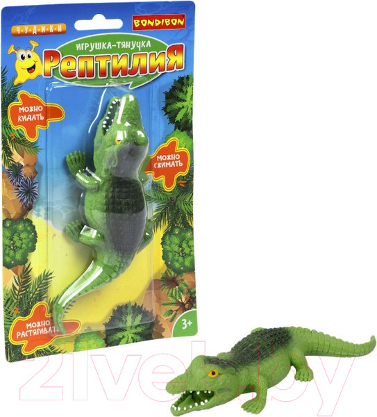 Изображение товара Сквиш Bondibon Крокодил / ВВ5752