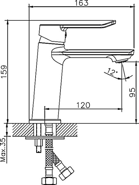 Изображение товара Смеситель Haiba HB10556