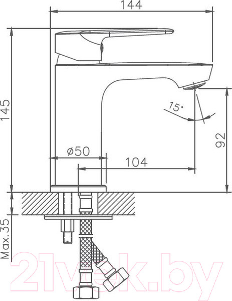 Изображение товара Смеситель Haiba HB10563