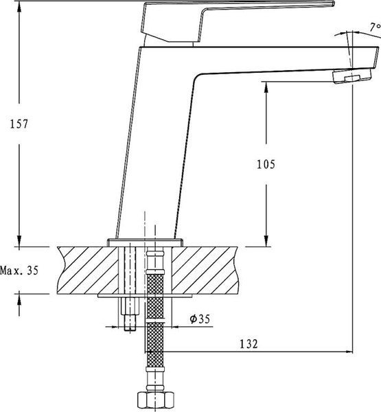 Изображение товара Смеситель Haiba HB11191