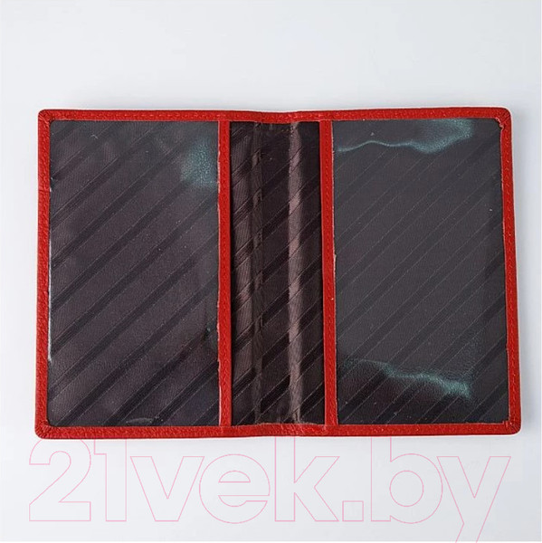 Изображение товара Обложка на паспорт Poshete 852-501-RED (красный)