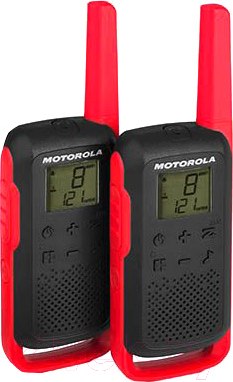 Комплект раций Motorola Talkabout T62 (красный)