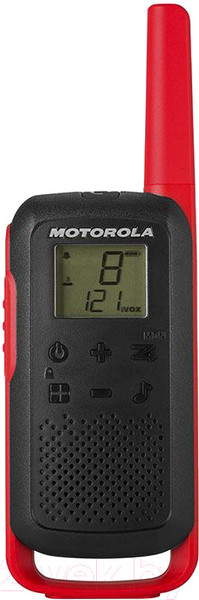 Изображение товара Комплект раций Motorola Talkabout T62 (красный)
