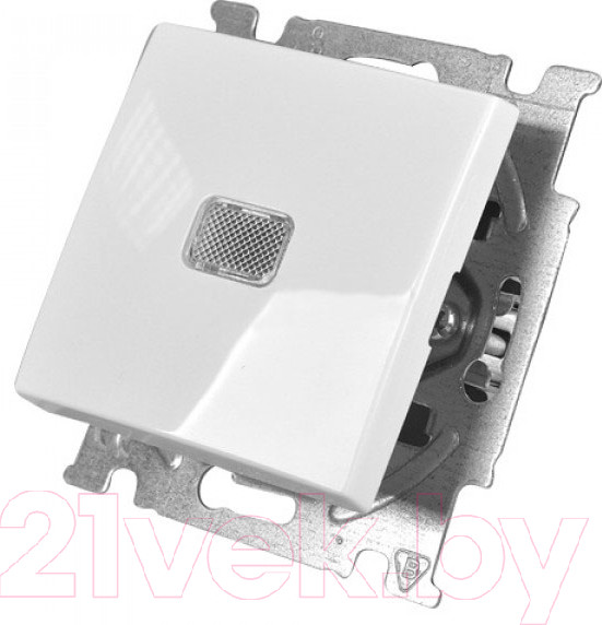 Изображение товара Выключатель ABB Basic 55 1012-0-2153 (белый)