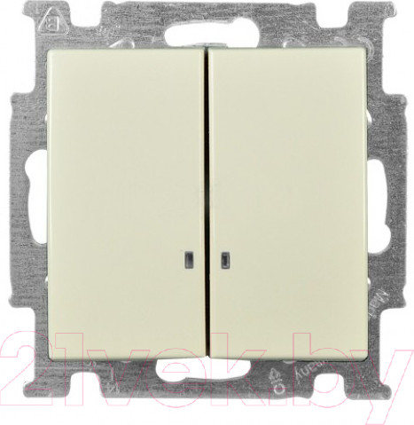 Изображение товара Выключатель ABB Basic 55 1012-0-2157 (слоновая кость)