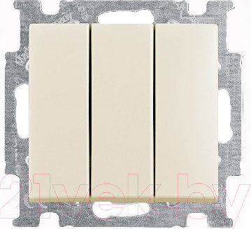 Изображение товара Выключатель ABB Basic 55 1012-0-2158 (слоновая кость)