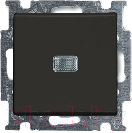 Изображение товара Выключатель ABB Basic 55 1012-0-2175 (шато-черный)