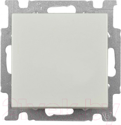 Изображение товара Выключатель ABB Basic 55 1012-0-2184 (шале-белый)