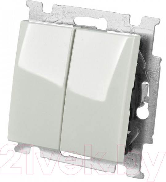 Изображение товара Выключатель ABB Basic 55 1012-0-2187 (шале-белый)