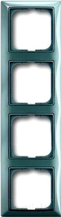 Изображение товара Рамка для выключателей и розеток ABB Basic 55 1725-0-1524 (синий)