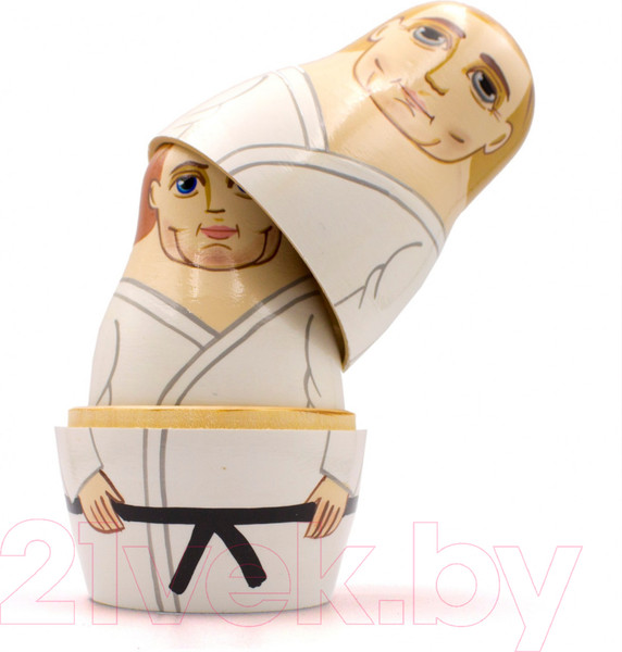 Изображение товара Матрешка сувенирная Брестская Фабрика Сувениров Боевые искусства / 7140