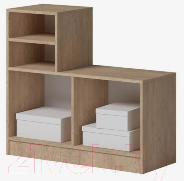 Изображение товара Тумба в прихожую Genesis Мебель Энтер (дуб сонома/белый)