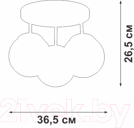 Изображение товара Люстра Vitaluce V3962-1/3PL