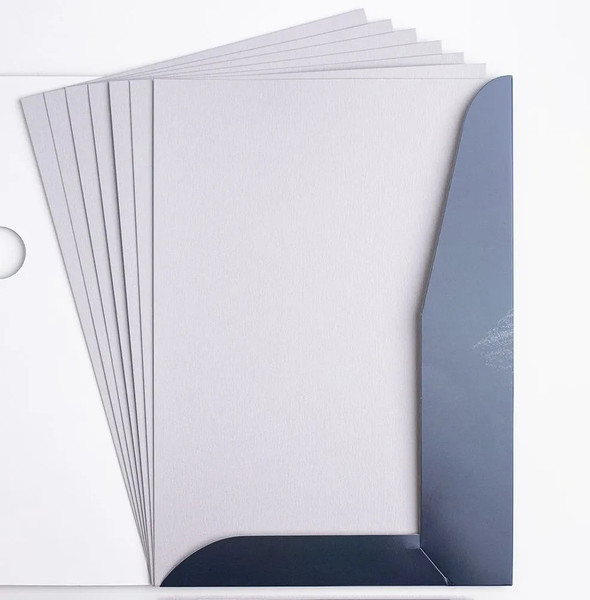 Изображение товара Набор бумаги для рисования Малевичъ 402718 (7л, серый)