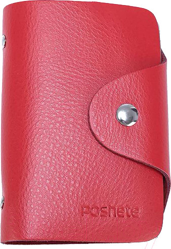 Изображение товара Визитница Poshete 878-002-RED (красный)