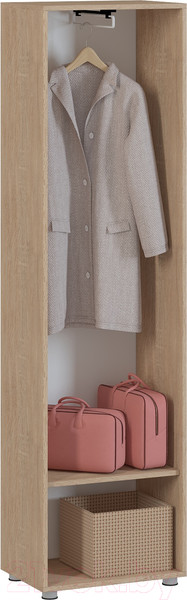 Изображение товара Шкаф-пенал Genesis Мебель Энтер 1 (дуб сонома/белый)