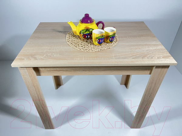 Изображение товара Обеденный стол Genesis Мебель 90x60x76 (дуб сонома)