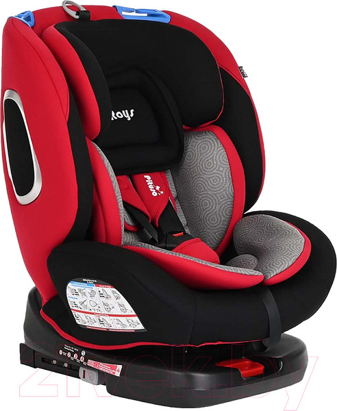 Изображение товара Автокресло Pituso Roys / YB102A (рубиновый/серый)