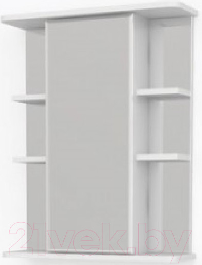 Изображение товара Шкаф с зеркалом для ванной Какса-А Гиро 55