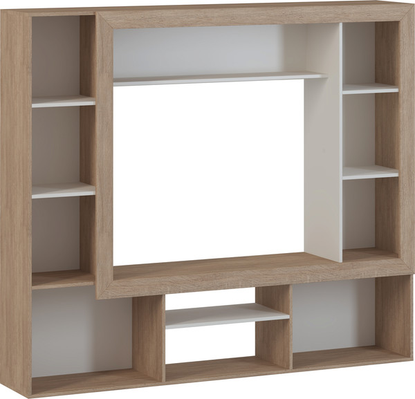 Изображение товара Стенка Genesis Мебель Oskar 3 (дуб сонома/белый)