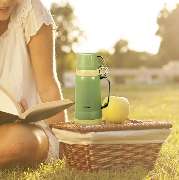 Изображение товара Термос для напитков Fissman 19840 (зеленый)