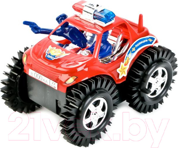 Изображение товара Автомобиль игрушечный Играем вместе Машина-перевертыш / B1083614-R