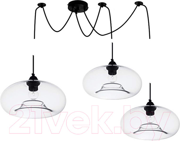 Изображение товара Люстра Aitin-Pro S5696/3 (черный)