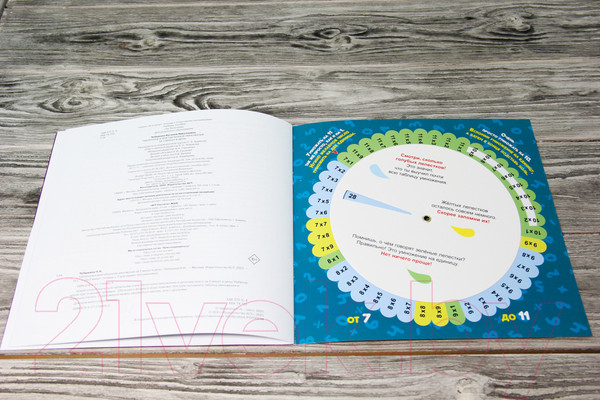 Изображение товара Наглядное пособие АСТ Табличное и внетабличное умножение за 5 минут в день (Чебыкина Н.Н.)