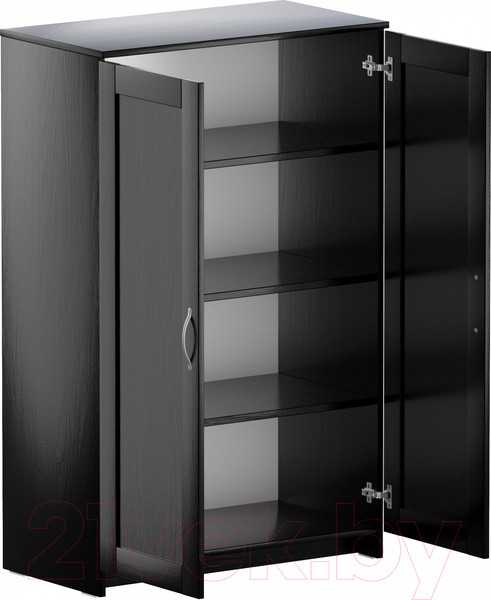 Изображение товара Тумба Mio Tesoro Сириус 2 двери 78x123 / 2.02.03.310.5 (дуб венге)