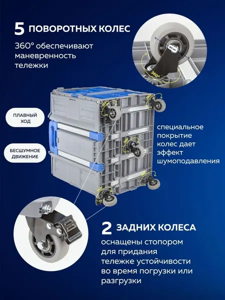 Изображение товара Тележка ручная Forsage F-L019