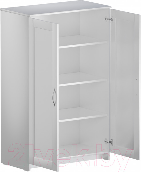 Изображение товара Тумба Mio Tesoro Сириус 2 двери 78x123 2.02.03.310.1 (белый)