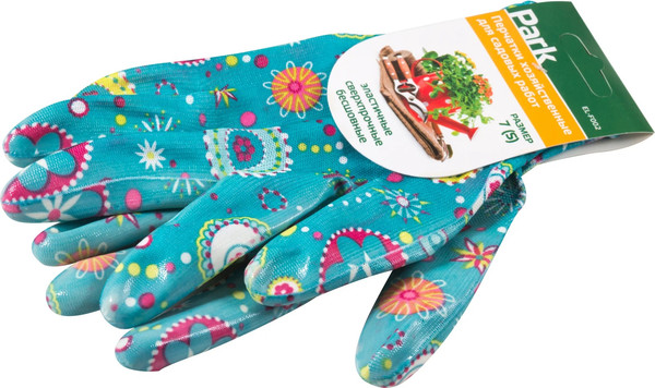 Изображение товара Перчатки хозяйственные Park EL-F001 / 001061 (р. 10, XL)