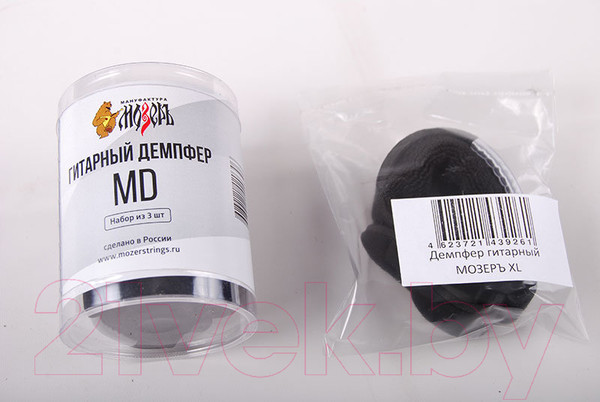 Изображение товара Набор демпферов для гитары Мозеръ MD (3шт)