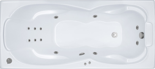 Изображение товара Ванна акриловая Triton Цезарь 180x80 Стандарт Flat (с гидромассажем)