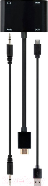 Изображение товара Кабель/переходник Gembird A-HDMIM-HDMIFVGAF-01